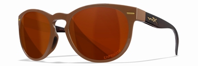 WileyX zonnebril - COVERT Cap. pol. copper / Crystal brown