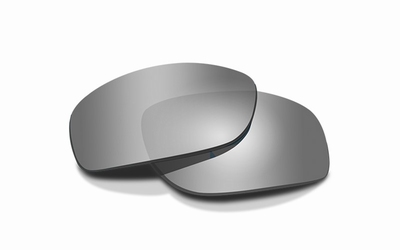 WileyX PEAK grijzen glazen met een silver flash coating