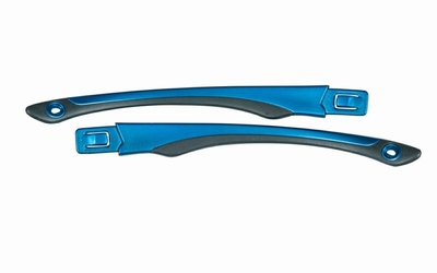 Wiley X losse set GAMER brillenpootjes, glanzend zwart/blauw