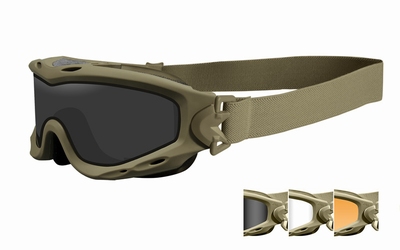 WileyX zonnebril - SPEAR (goggle) - dual lens Tan