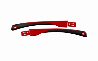 Wiley X losse set CRUSH brillenpootjes, glanzend rood/zwart