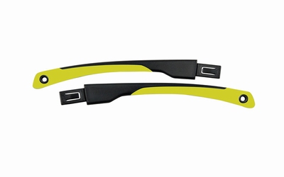 Wiley X losse set CRUSH brillenpootjes, mat grijs/neon geel