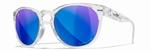 WileyX zonnebril - COVERT Cap. pol. blue mirror / Crystal 