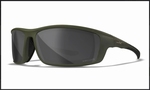 WileyX zonnebril - GRID Cap. pol. grey / mat green frm. 