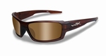 WileyX zonnebril - REBEL, pol. bruine lenzen / mat bruin frm 