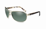 WileyX zonnebril - KLEIN gepolariseerd groen / gold frame 
